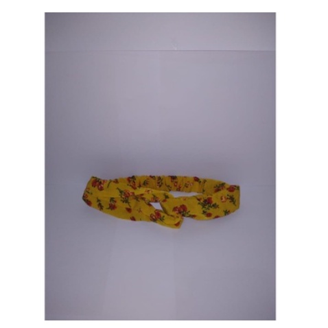 Bandana Kain Warna Warni Bandana Wanita Motif Hairband Motif Elegan Elastis Bahan Karet