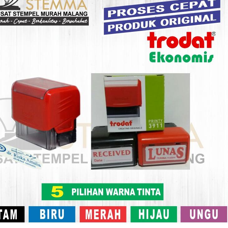 

ゑ Stempel Custom TRODAT 3911 3912 3913 stempel nama NIP SIP I Logo usaha I Olshop I Nama Jabatan ⇨