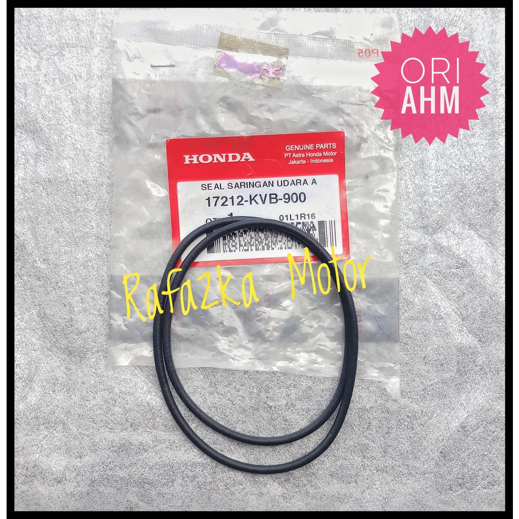 Seal Sil Karet Saringan Udara Filter vario 110 Karburator 17212KVB900 ORI AHM