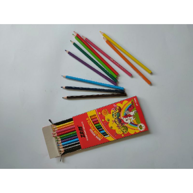 

PENSIL12 WARNA PANJANG ZRM NON WOOD ZP12NW