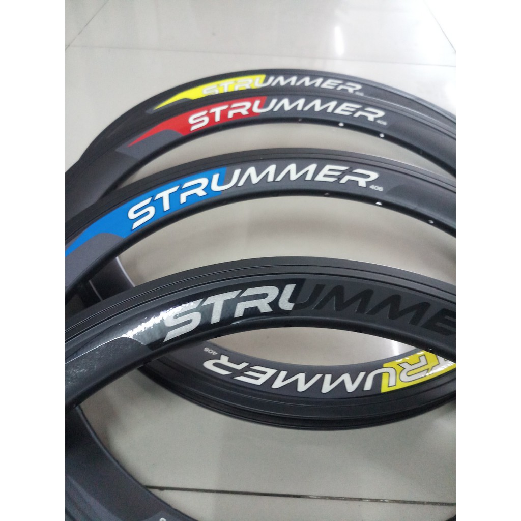 Rims Strummer Folding 20 406 Disc Brake 28 Hole 4 Cm