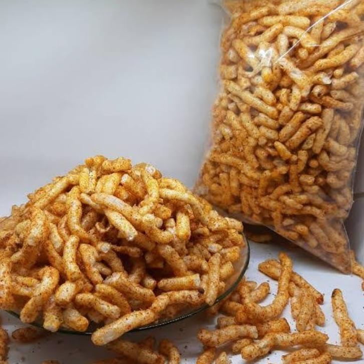 

❤[PROMO ⚡ALE!!!]❤Cemilan anak kost | Kerupuk kempleng Bandung (Pedas)