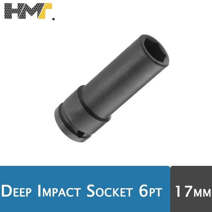 Deep Impact Socket 17 mm 3/8" ( Inch ) Dr Socket KUNCI SHOCK 17mm