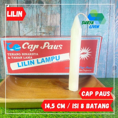 Lilin Mati Lampu Putih Cap Paus
