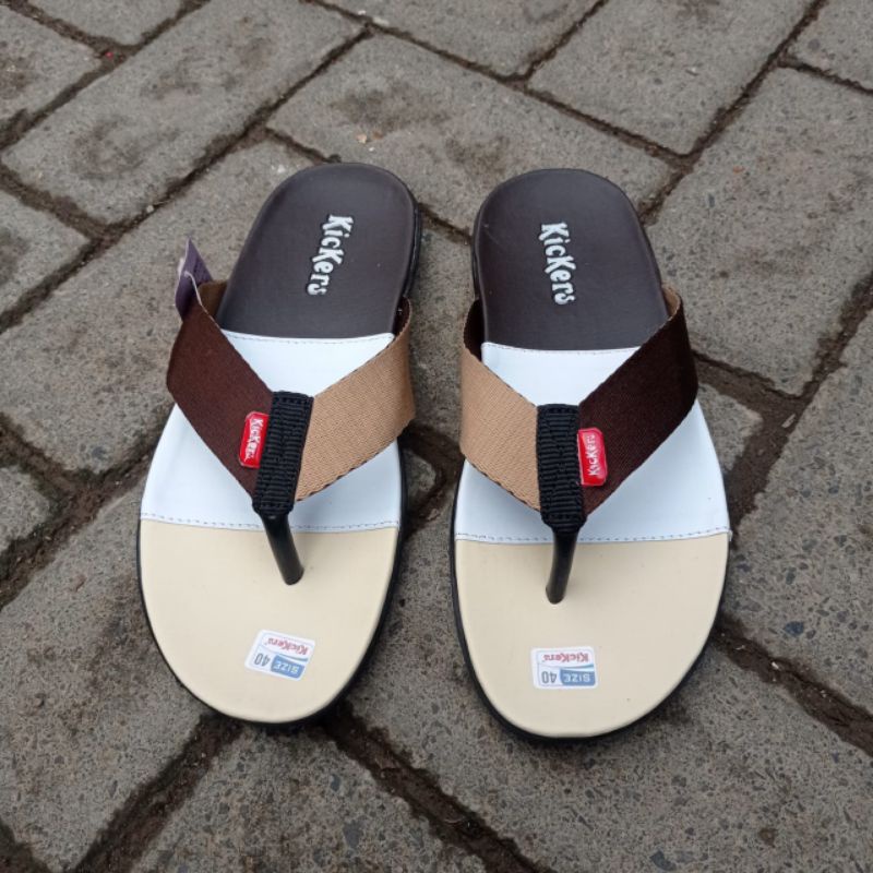 Sandal Jepit Pria Bisban Sandal Kulit Pria Sandal Distro Pria warna Sandal Pria Terlaris