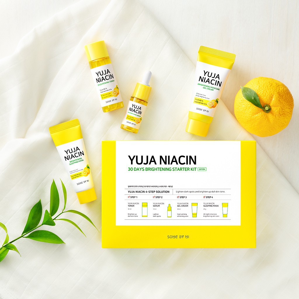 SOMEBYMI YUJA NIACIN 30 Days Brightening Starter KIT