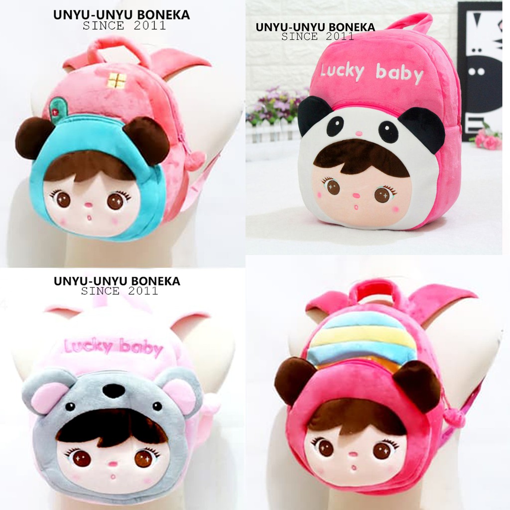 ransel anak boneka metoo korea kpop angela pretty anak sekolah baby kids kado ultah