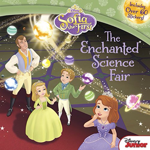 Buku Impor Anak Disney Junior Sofia the First The Enchanted Science Fair Paperback Original Termurah