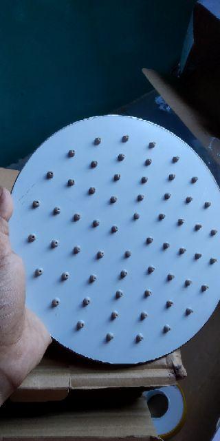 Paket Wall Shower Tanam Stainless Bulat 20cm