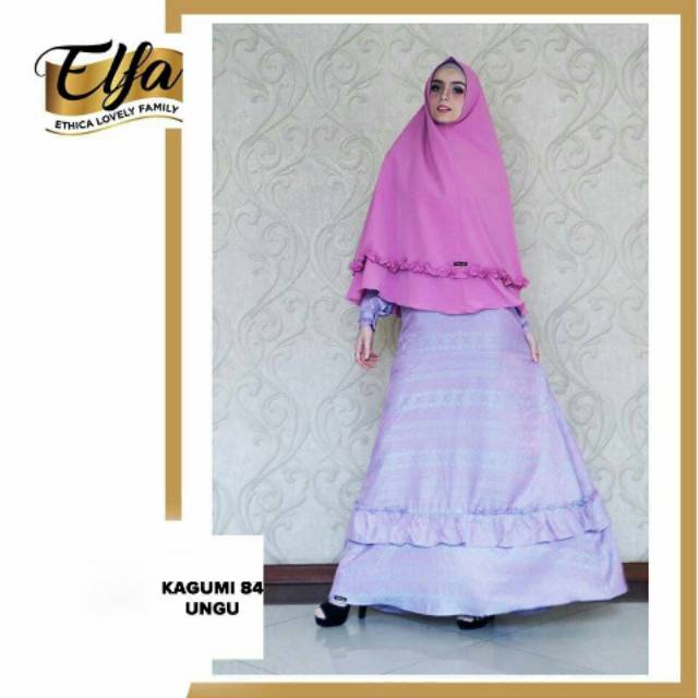 READY SIAP KIRIM | HB - KAGUMI 84 UNGU | GAMIS SYARI BY ETHICA TERBARU 2022 | GAMIS TERMURAH | GAMIS