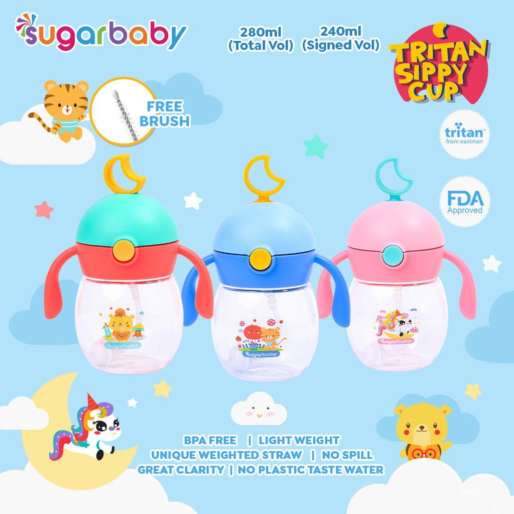 SugarBaby Tritan Sippy Cup 240ml