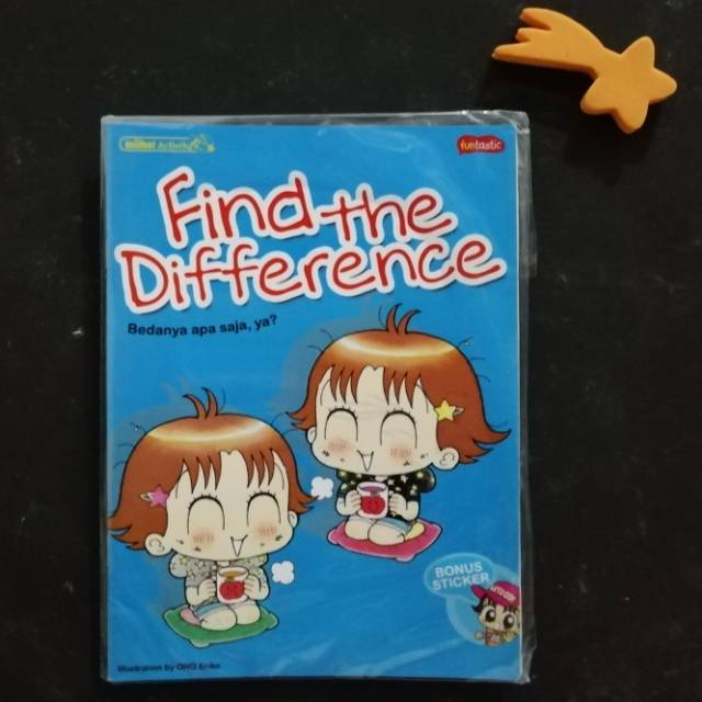 Buku Aktivitas Anak Seru - Find the Difference - Miiko Activity