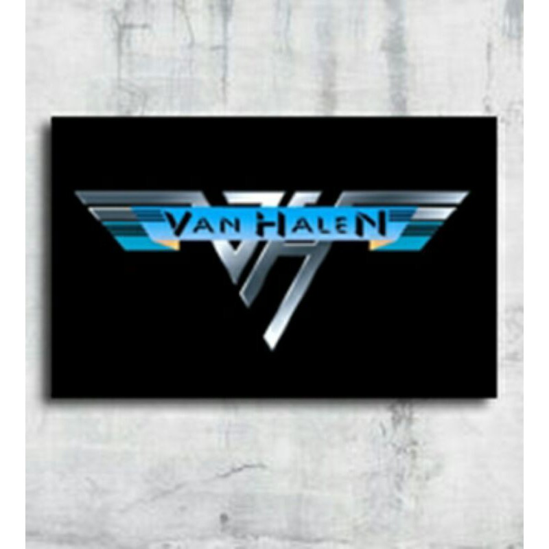 Poster Dinding Logo Van Halen
