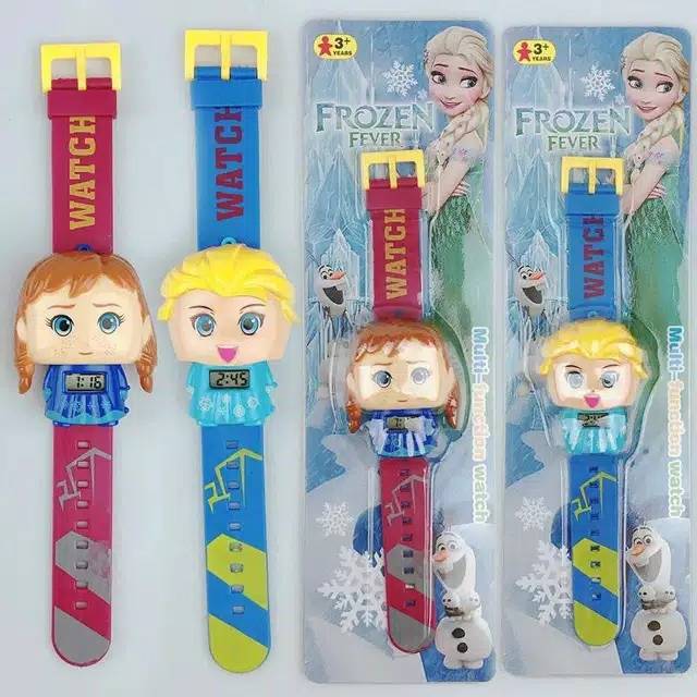 (lolipop)0899 Jam tangan anak geser berkarater lucu