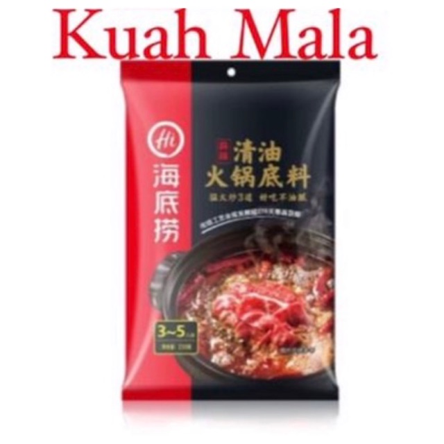 

Bumbu steamboat haidilao