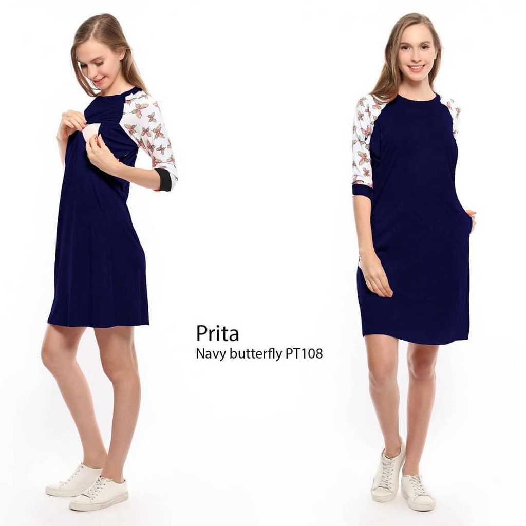 BAJU MENYUSUI (Homedress) - PRITA