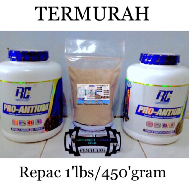 Ronnie Coleman Pro Antium Pro-Antium Whey Protein Ecer 1 Lbs / 450'gr