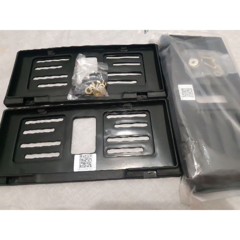 Cover / Dudukan plat nomor motor honda bawaan dealer