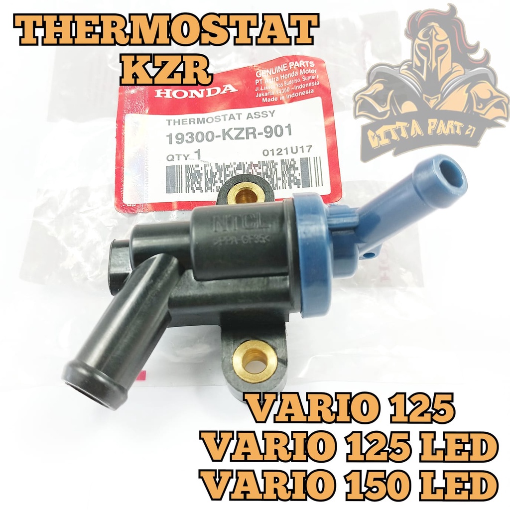 THERMOSTAT HONDA AHM KZR KUALITAS ASLI ORIGINAL HONDA AHM VARIO 125 radiator KZR VARIO 125 , VARIO 125 LED , VARIO 150 LED