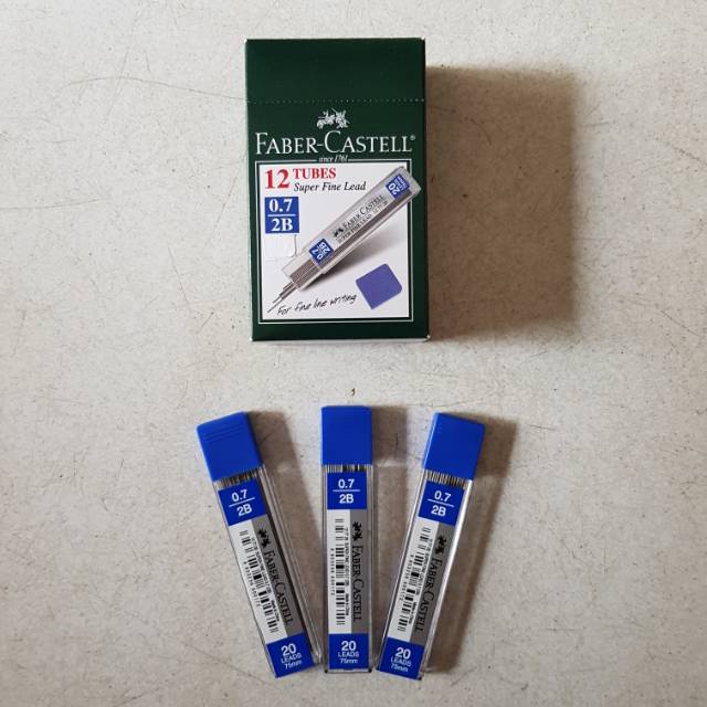 

Isi Pensil Mekanik 2B 0.5mm/ 0.7mm Faber Castell