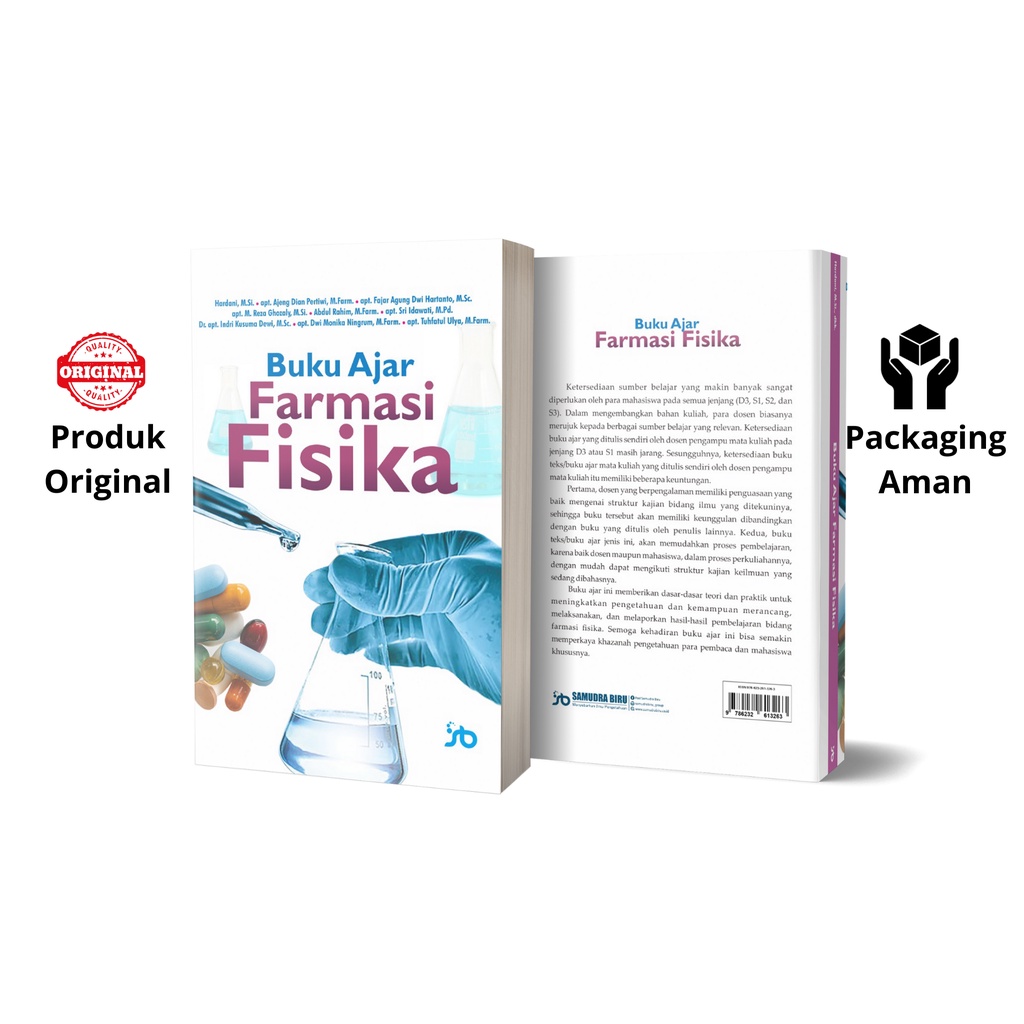 BUKU AJAR FARMASI FISIKA/ farmasi/ fisika/ kesehatan/ obat