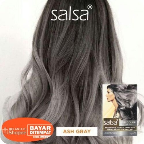 Perwarna Rambut/ Hair Color Murah BPOM/ Ash Gray