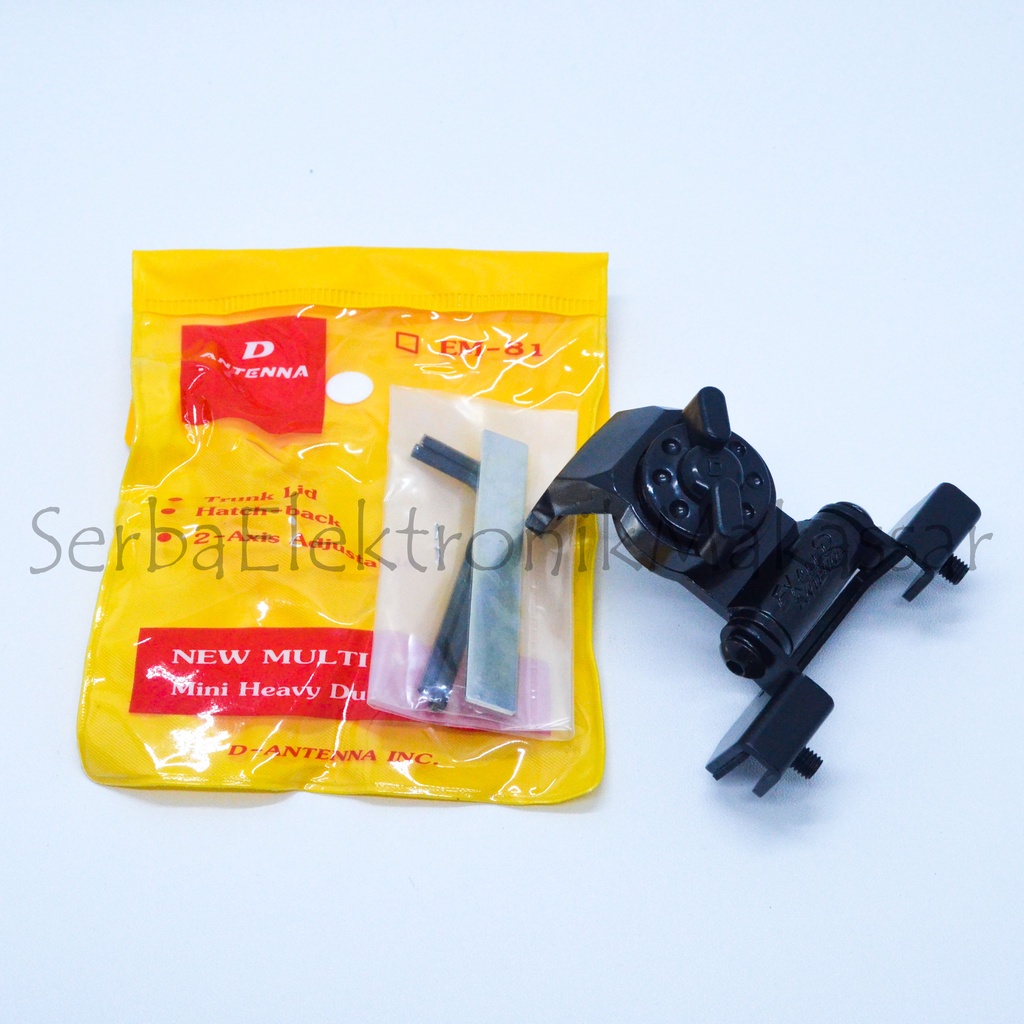 Bracket Antenna Mobile D-Antenna EM-81 Breket Antena Kap Bagasi Mobil