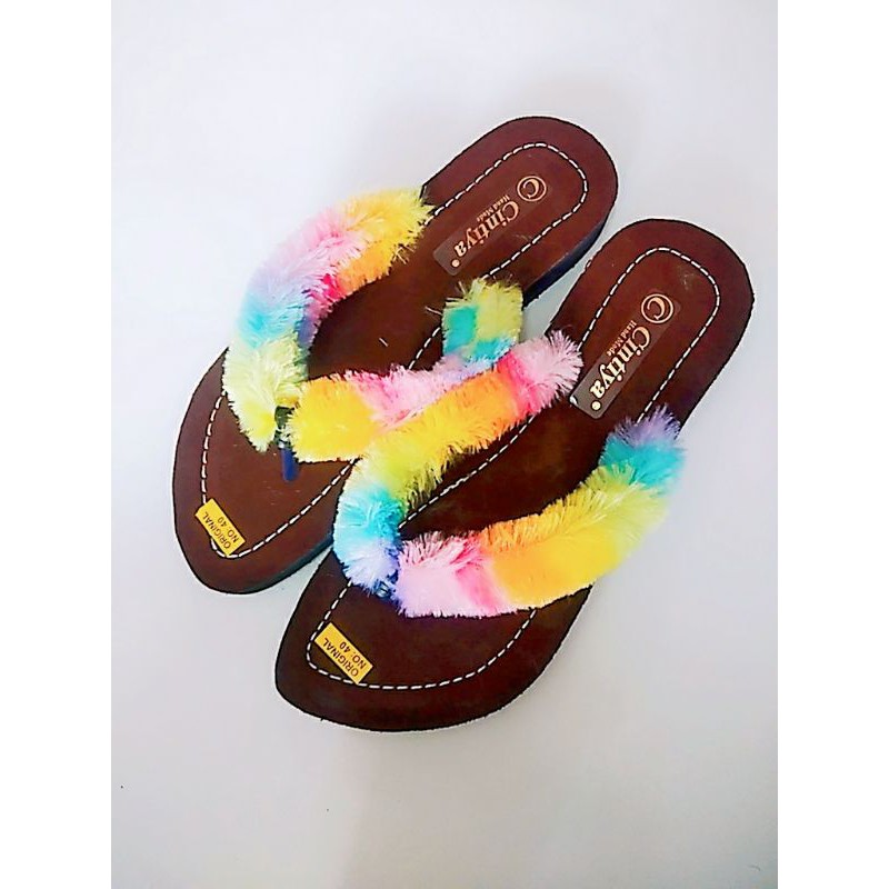 sandal japit murah wanita wedges terbaru