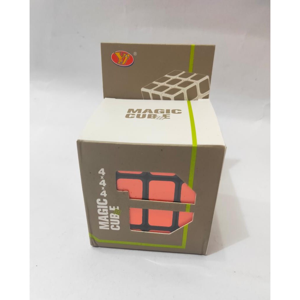 Rubiks Yong Jun 4x4 Magic Cube Black Base YJ8312