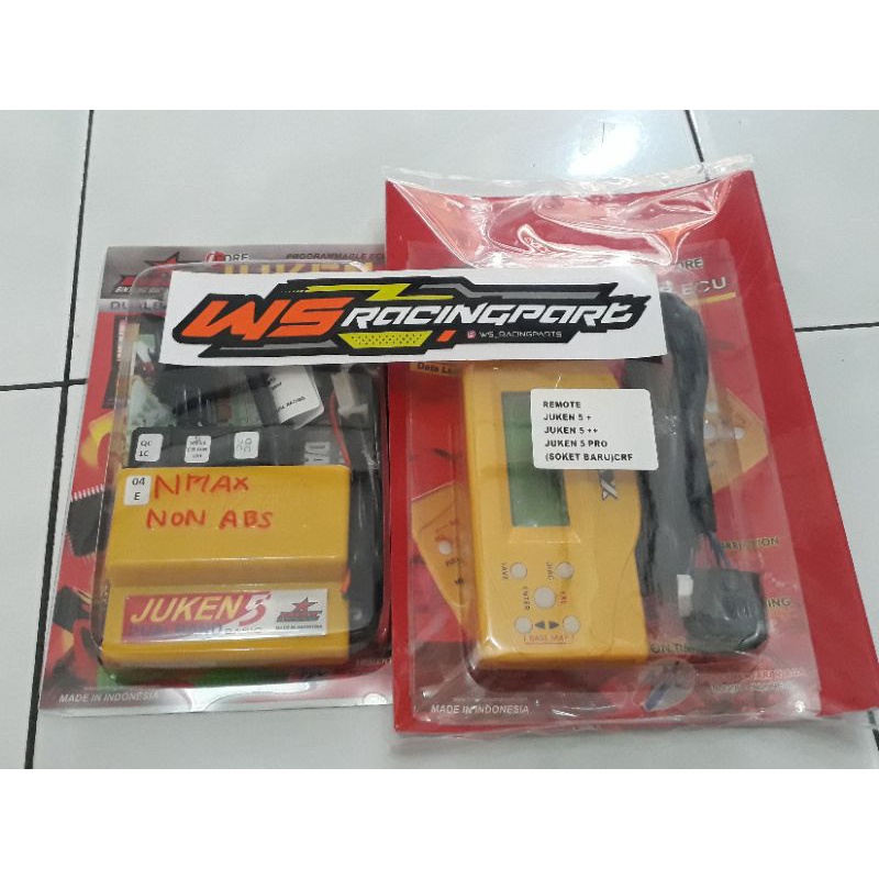 ecu brt juken 5++ dualband set remot juken 5 NMAX OLD NON ABS