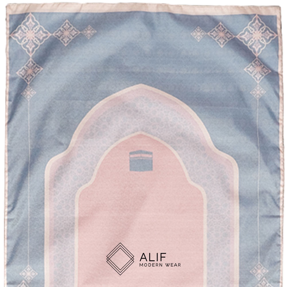 ALIF SAJADAH GENGGAM TRAVEL / SAKU / PORTABLE / WATERPROOF ( ALIF MODERN WEAR SJG-0119 )