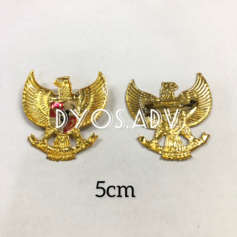 Pin garuda pancasila 5 cm