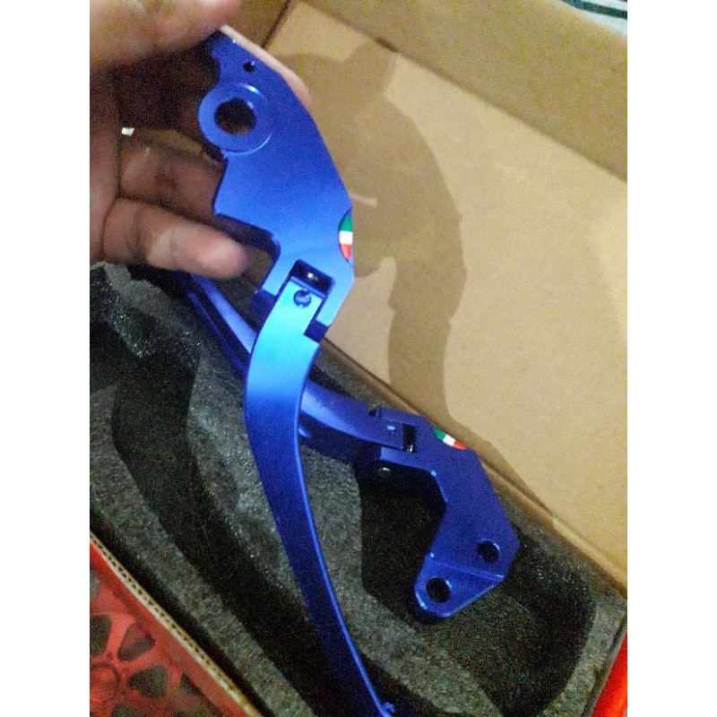 Handle Rem Kanan Kiri Cnc Lipat Polos/Handle Rem Cnc Lipat Model Brembo