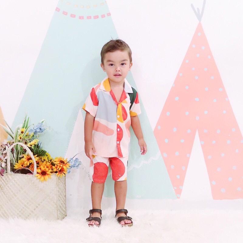 YOBEBEE CASUAL SUIT SETELAN ANAK RAYON ONE SET BAJU TIDUR ANAK 1 - 9 TAHUN