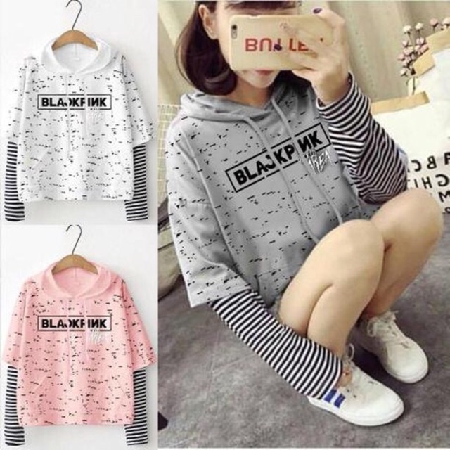 EN SWEATER  HODIE Blackpink Sweater  wanita  kekinian  