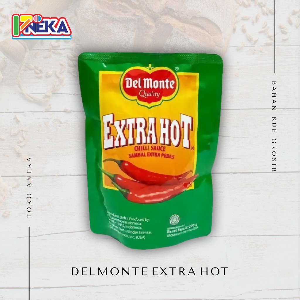 

Delmonte Saus Sambal Extra Pedas 200gr