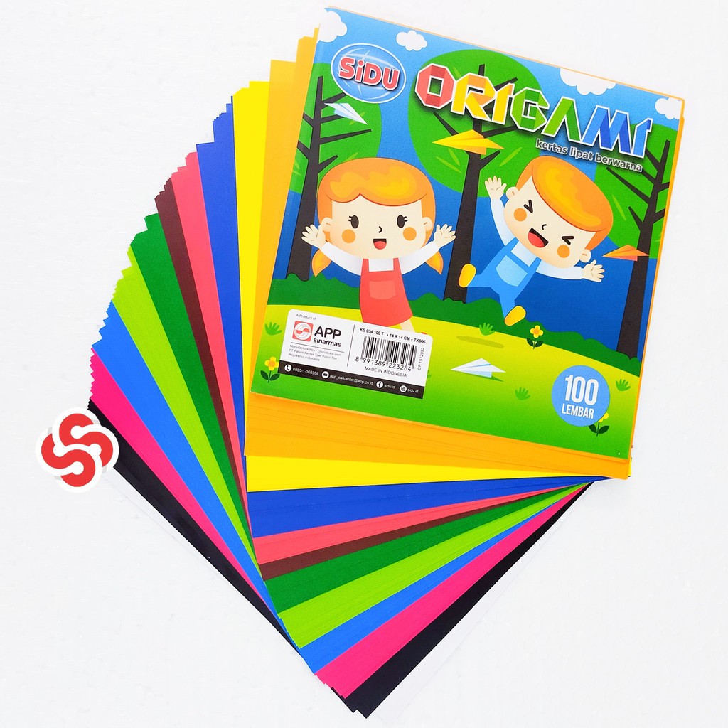 

Kertas Origami 14cmx14cm Sidu - Kertas Lipat