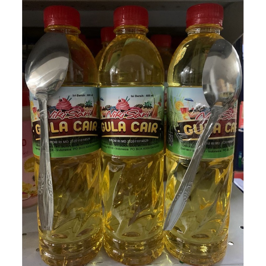 

Niki Sari Gula Cair 600ml