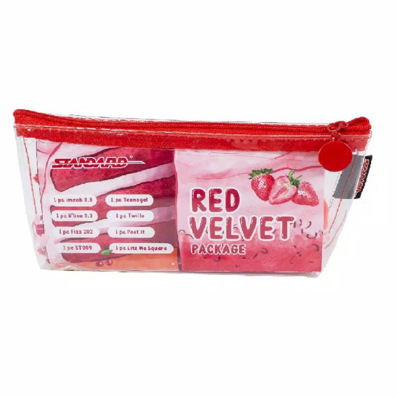 

STANDARD PAKET PENCIL CASE RED VELVET