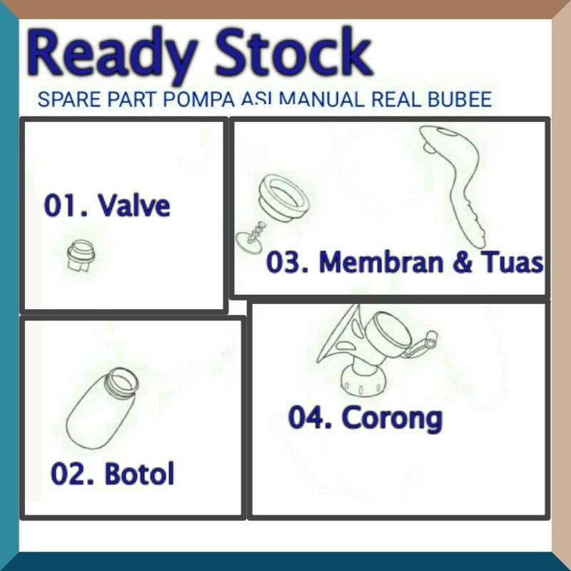 SPARE PART REAL BUBEE MANUAL