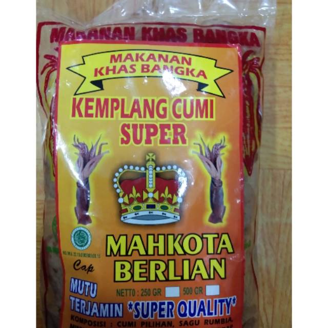 

Kemplang cumi mentah super