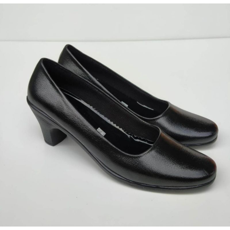 COD-Sepatu Pantofel Wanita Formal Hak 5cm