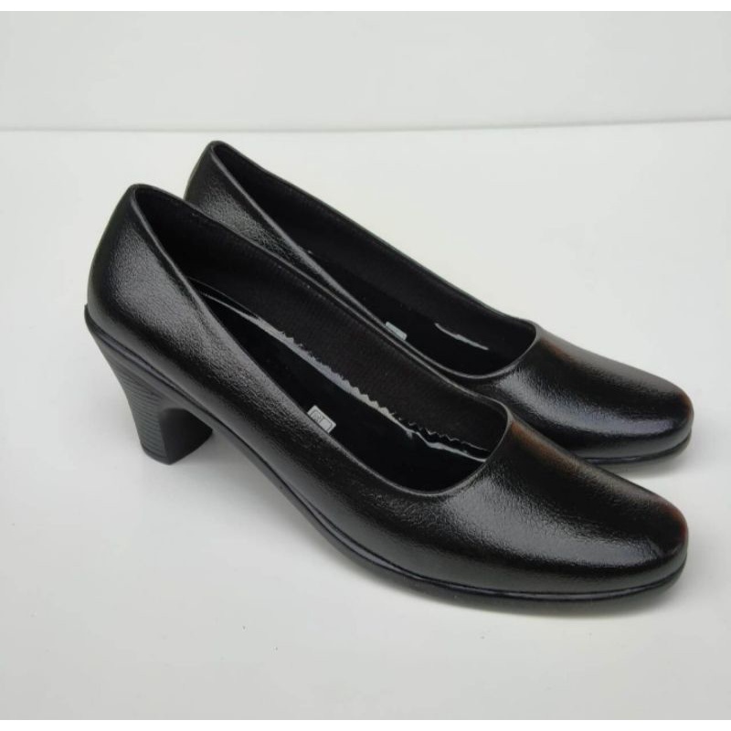 Sepatu Pantofel Wanita Formal high heels 3-5 cm