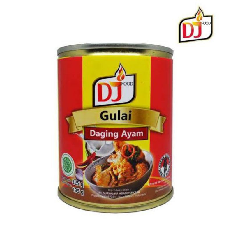 

DJ Food Gulai Daging Ayam Kari Opor 325 Gram