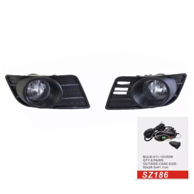 FOGLAMP / LAMPU KABUT DLAA SZ186  SUZUKI SWIFT 2007-2010