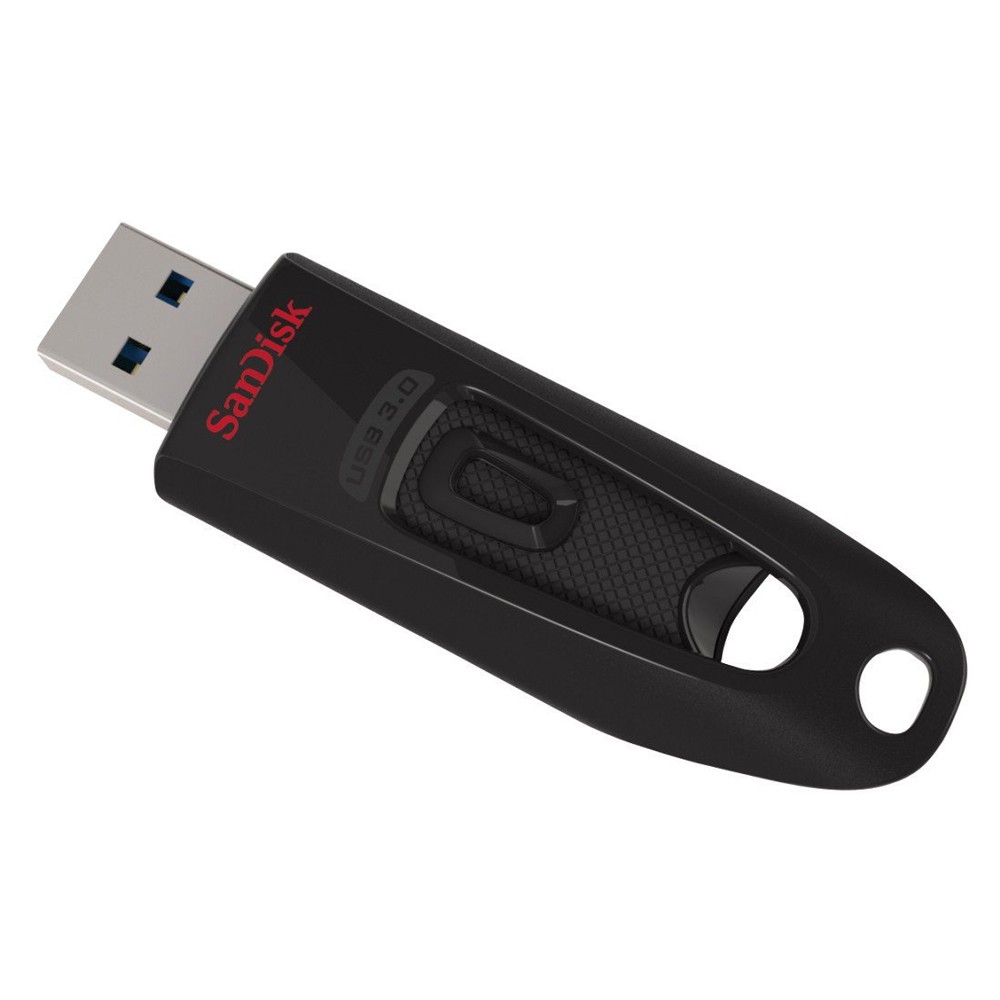 Sandisk Ultra USB 3.0 Flash Drive SDCZ48-064G - 64GB (Bulk Packing) - Black