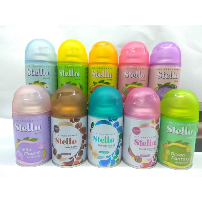 Refill Stella Matic 225 ml / Refill Pengharum Ruangan Stella Matic