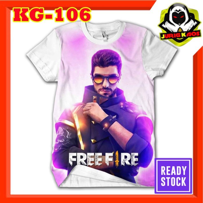 Kaos Alok Free fire Battleroyal Karakter Alok Freefire game Mabar
