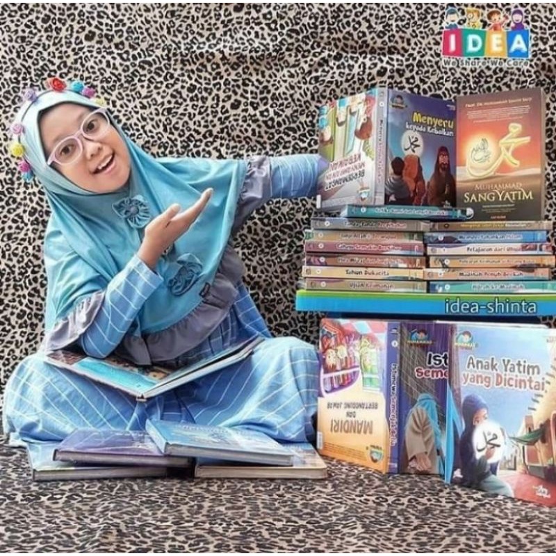 Preloved buku muhammad is my hero (book + koper)