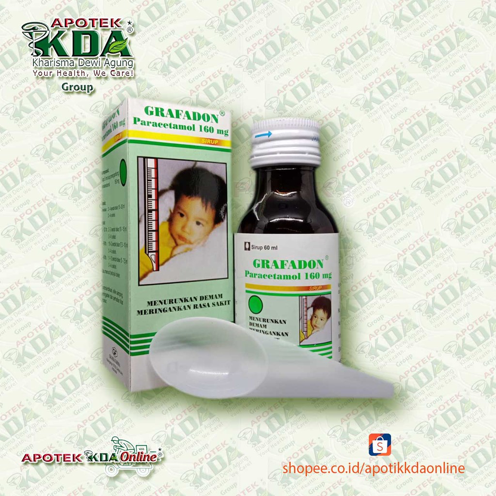 GRAFADON SIRUP 60 ML | OBAT DEMAM